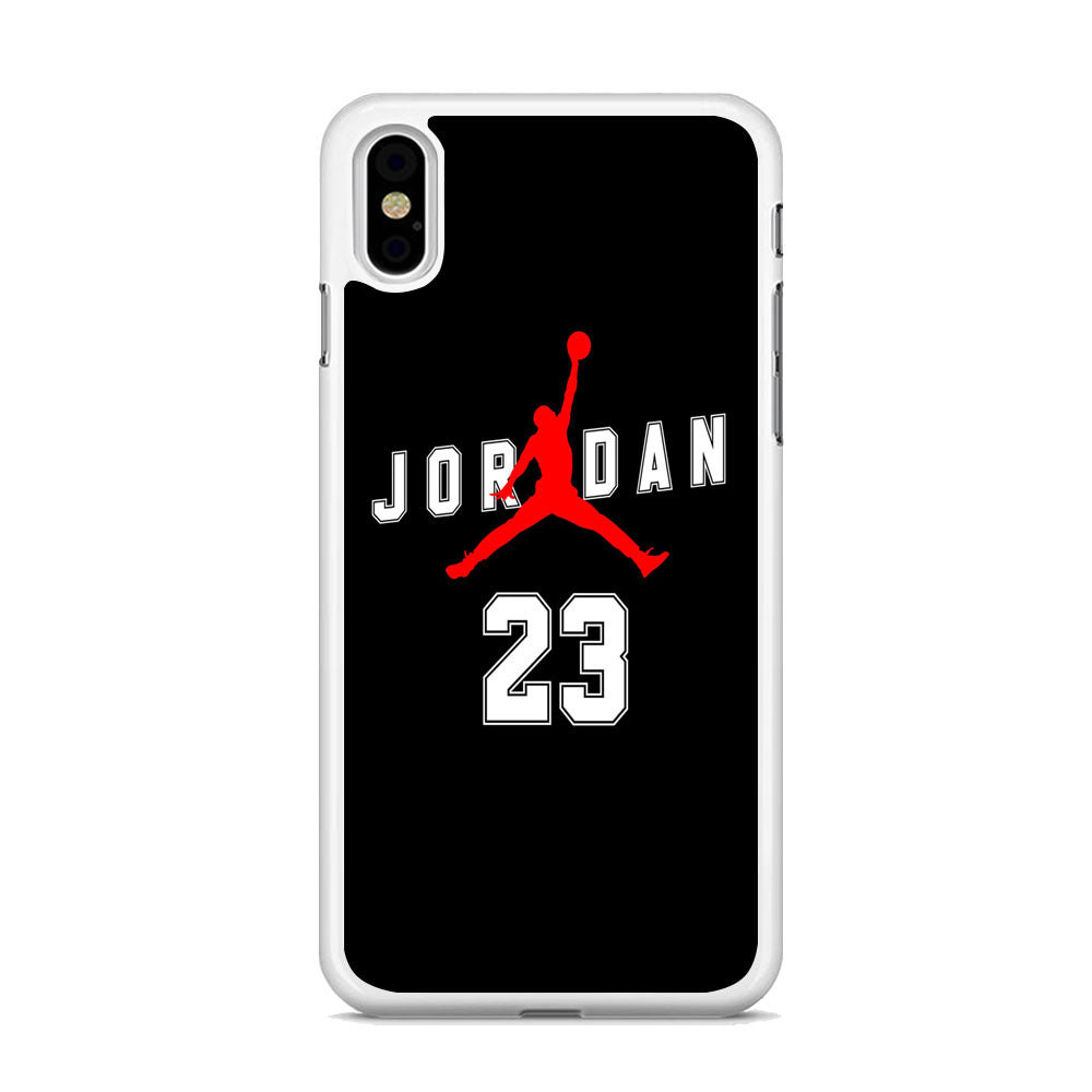 Jordan Black 23 iPhone Xs Case
