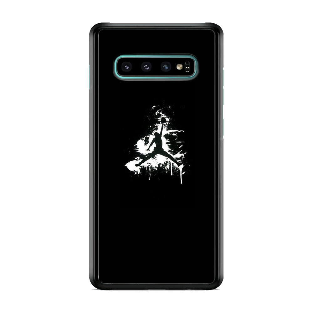 Jordan Black White Gravity Samsung Galaxy S10 Plus Case