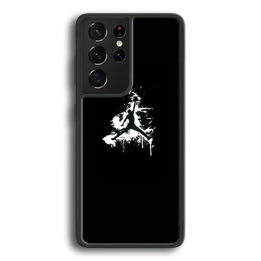 Jordan Black White Gravity Samsung Galaxy S21 Ultra Case - Ezzystore
