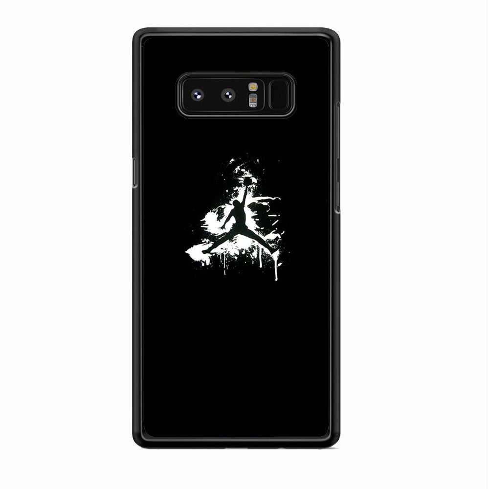 Jordan Black White Gravity Samsung Galaxy Note 8 Case