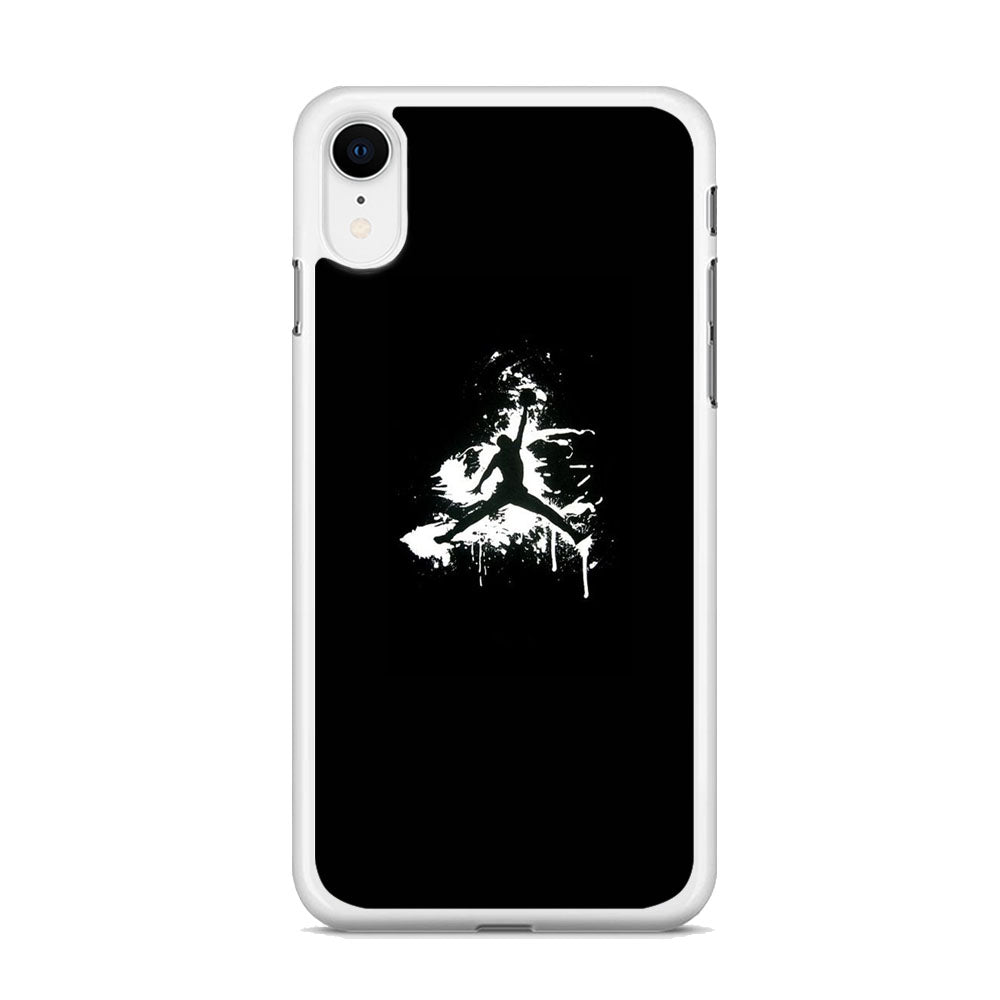 Jordan Black White Gravity iPhone XR Case