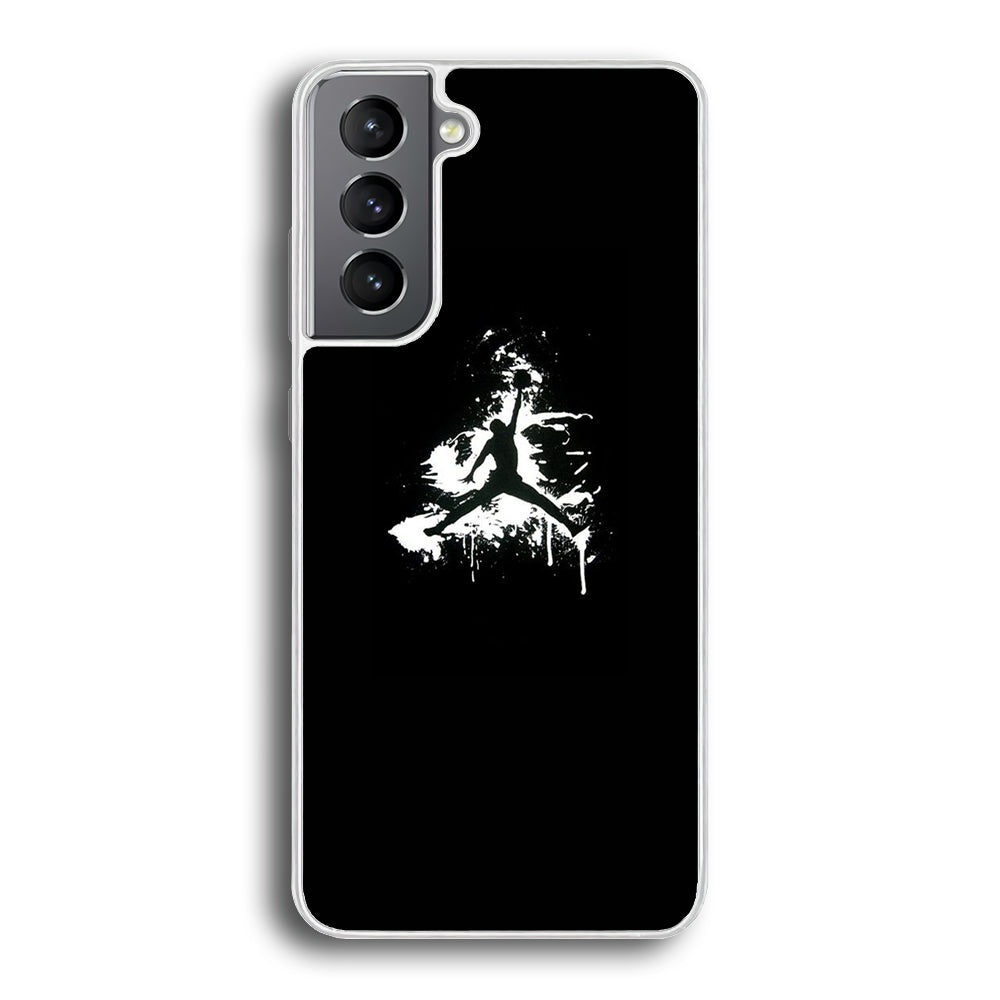 Jordan Black White Gravity Samsung Galaxy S21 Plus Case
