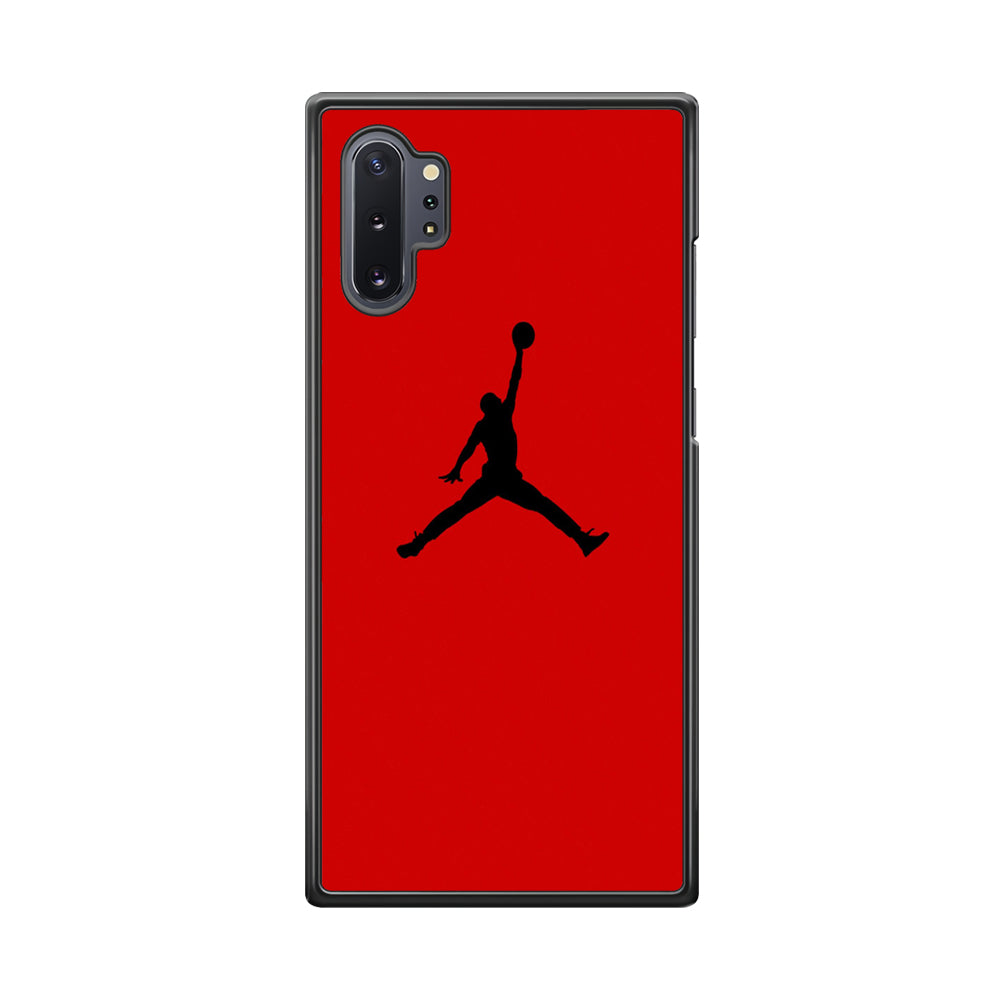 Jordan Red Simple Samsung Galaxy Note 10 Plus Case