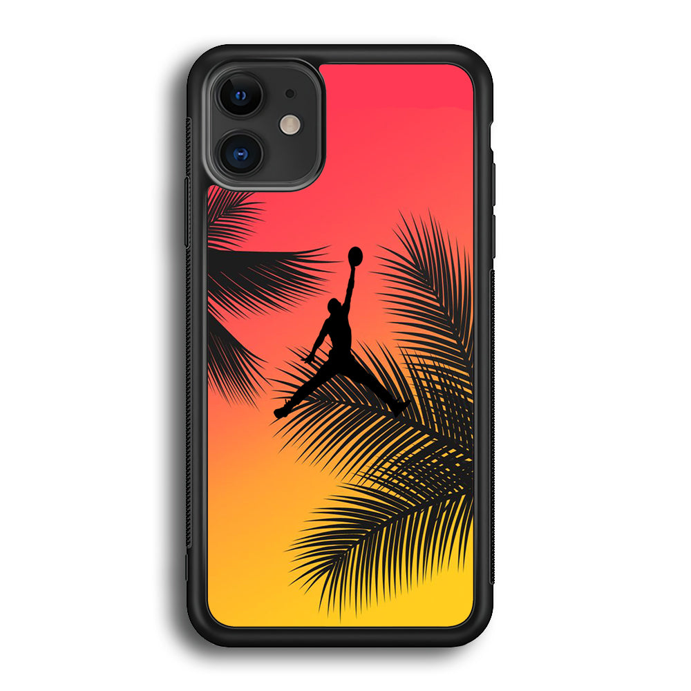 Jordan Sunset Sky iPhone 12 Case