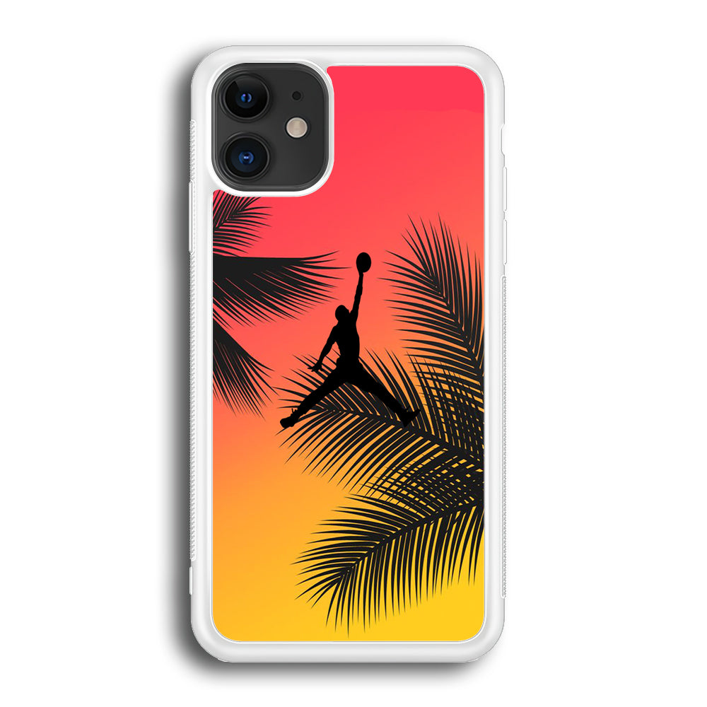 Jordan Sunset Sky iPhone 12 Case