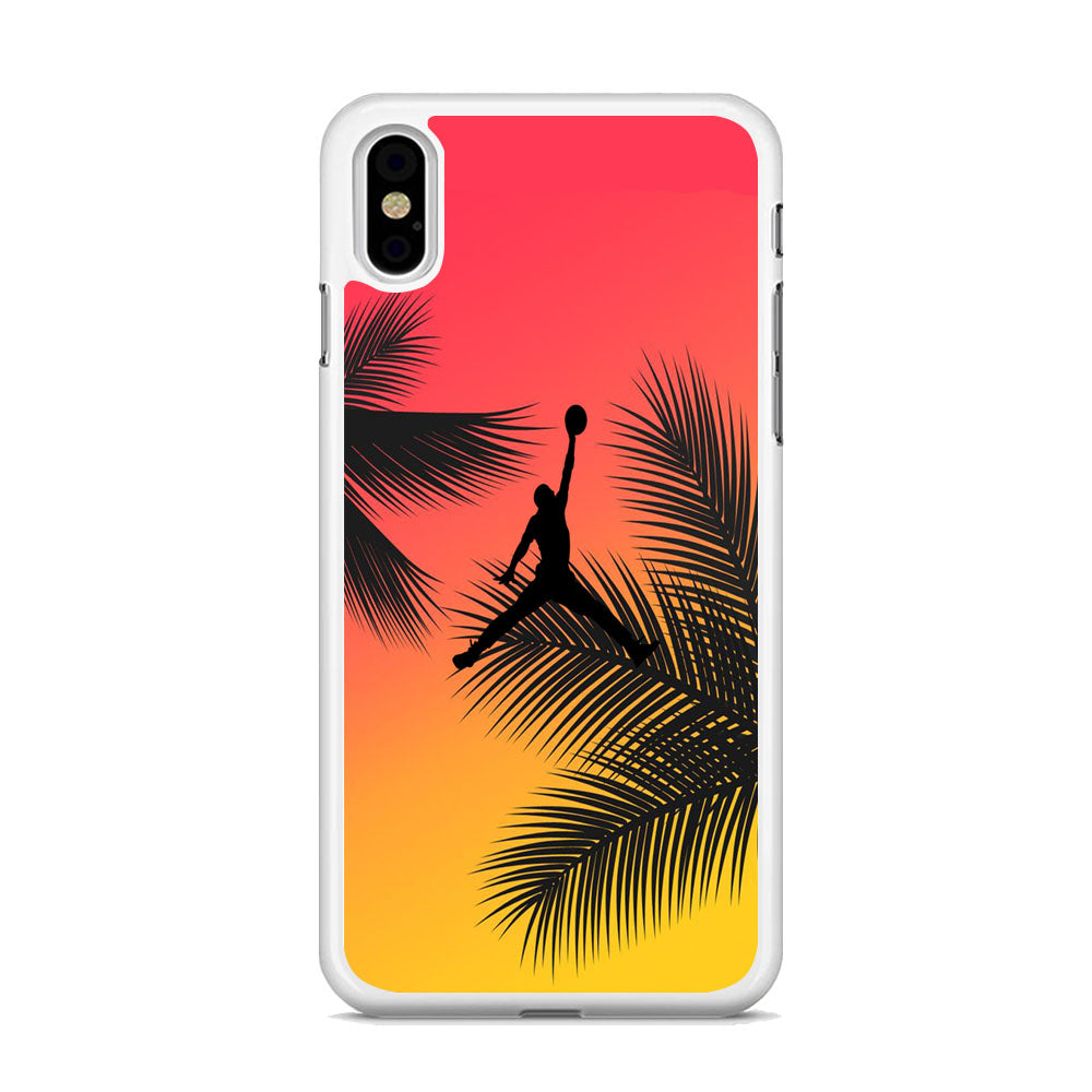 Jordan Sunset Sky iPhone Xs Case