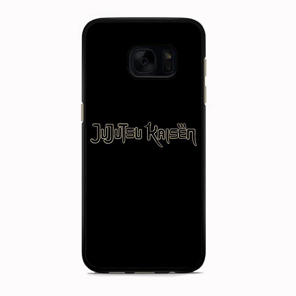 Jujutsu Kaisen Logo Black Gold Samsung Galaxy S7 Case - ezzyst