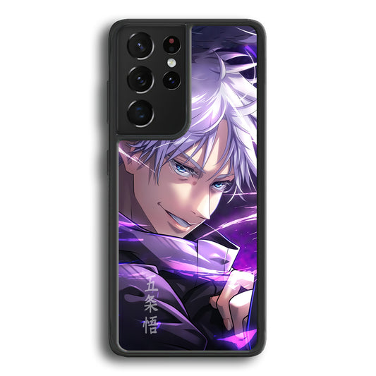 Jujutsu Kaisen Satoru Aura Samsung Galaxy S21 Ultra Case - Ezzystore