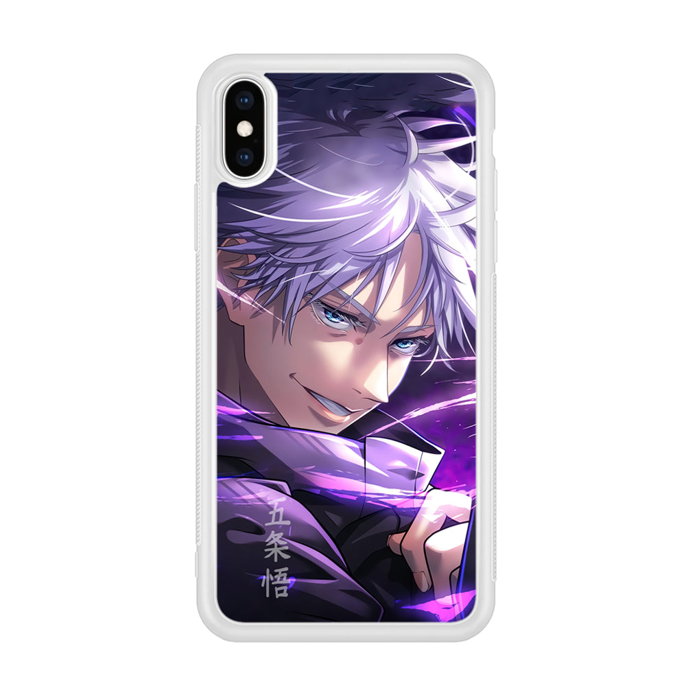 Jujutsu Kaisen Satoru Aura iPhone XS Case