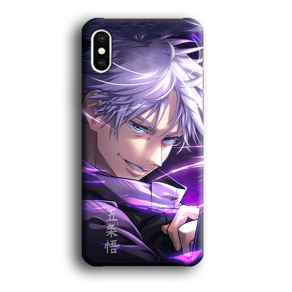 Jujutsu Kaisen Satoru Aura iPhone XS Case