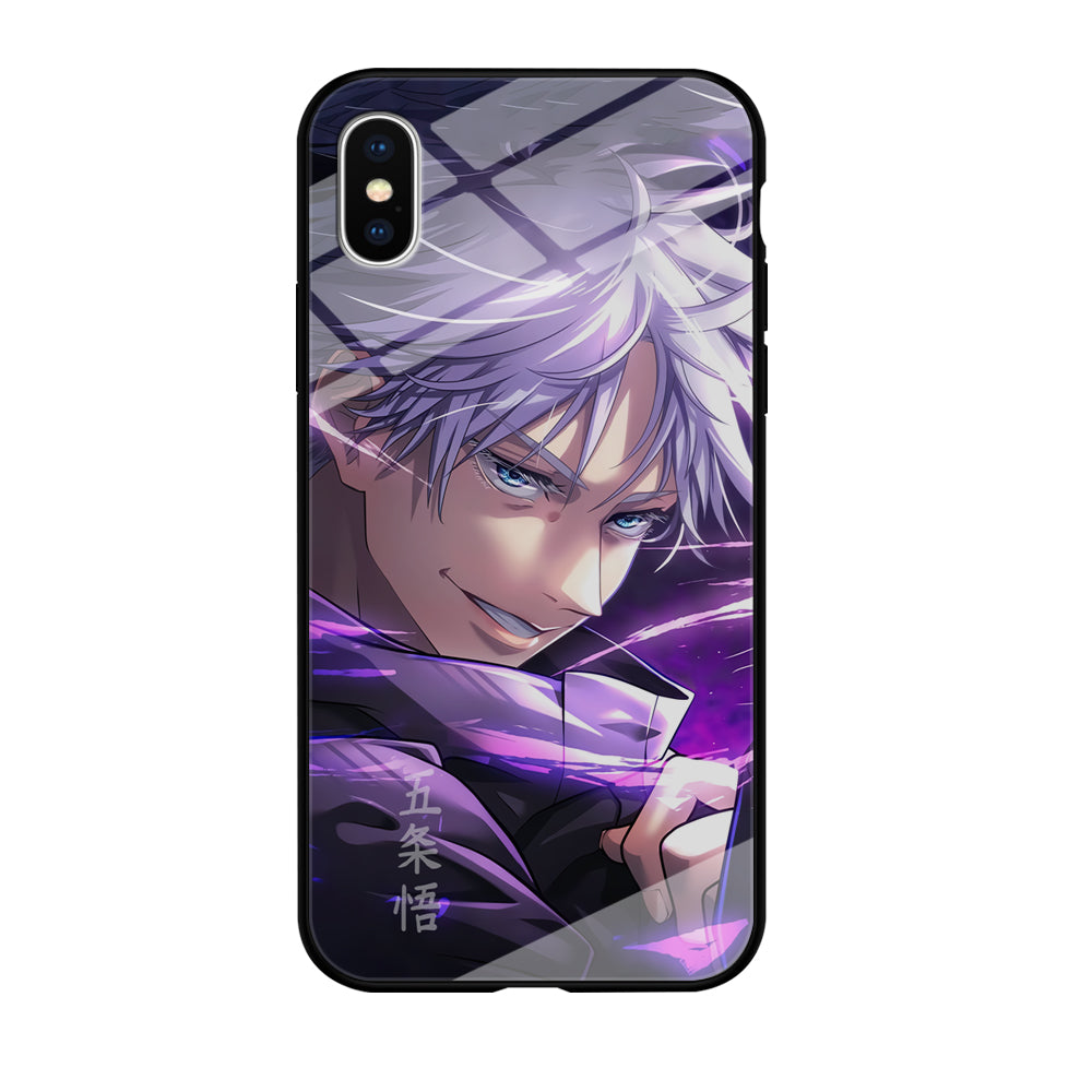 Jujutsu Kaisen Satoru Aura iPhone XS Case