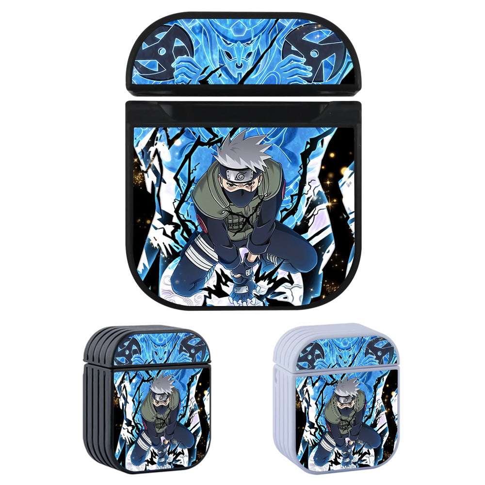Kakashi Chidori x Susanoo Hard Plastic Case Cover For Apple Airpods
