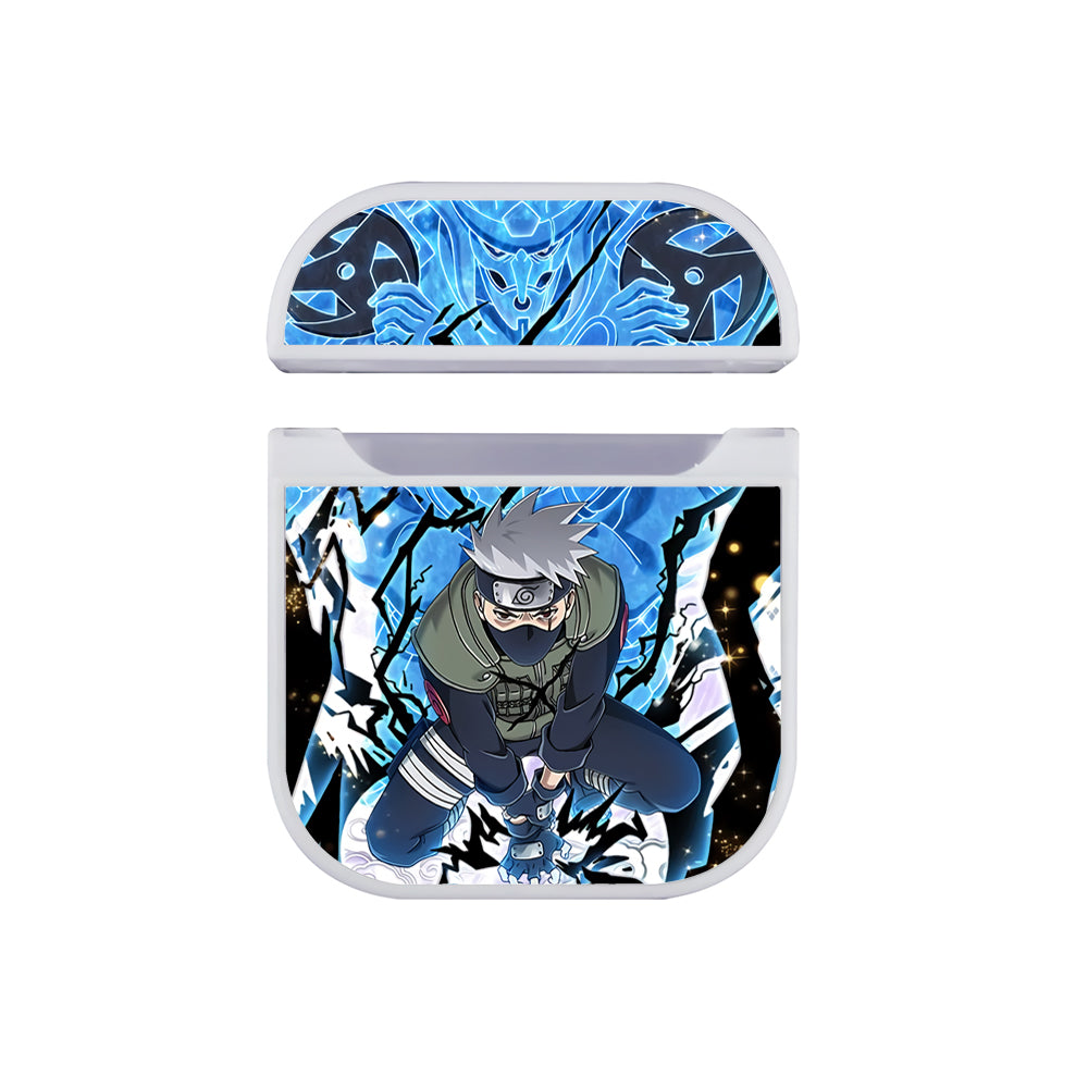 Kakashi Chidori x Susanoo Hard Plastic Case Cover For Apple Airpods