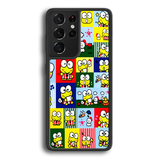 Keroppi Collage Samsung Galaxy S21 Ultra Case - Ezzystore