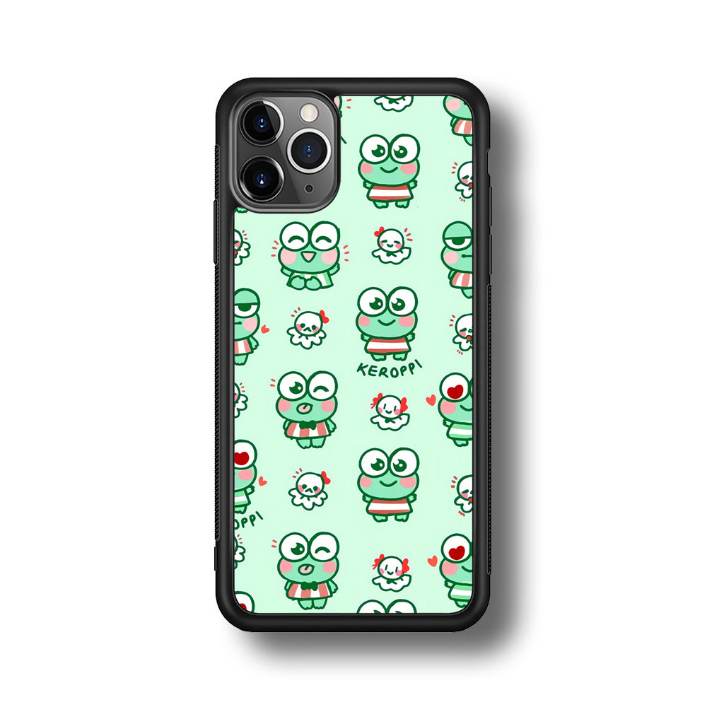 Keroppi Cute Expression iPhone 11 Pro Case