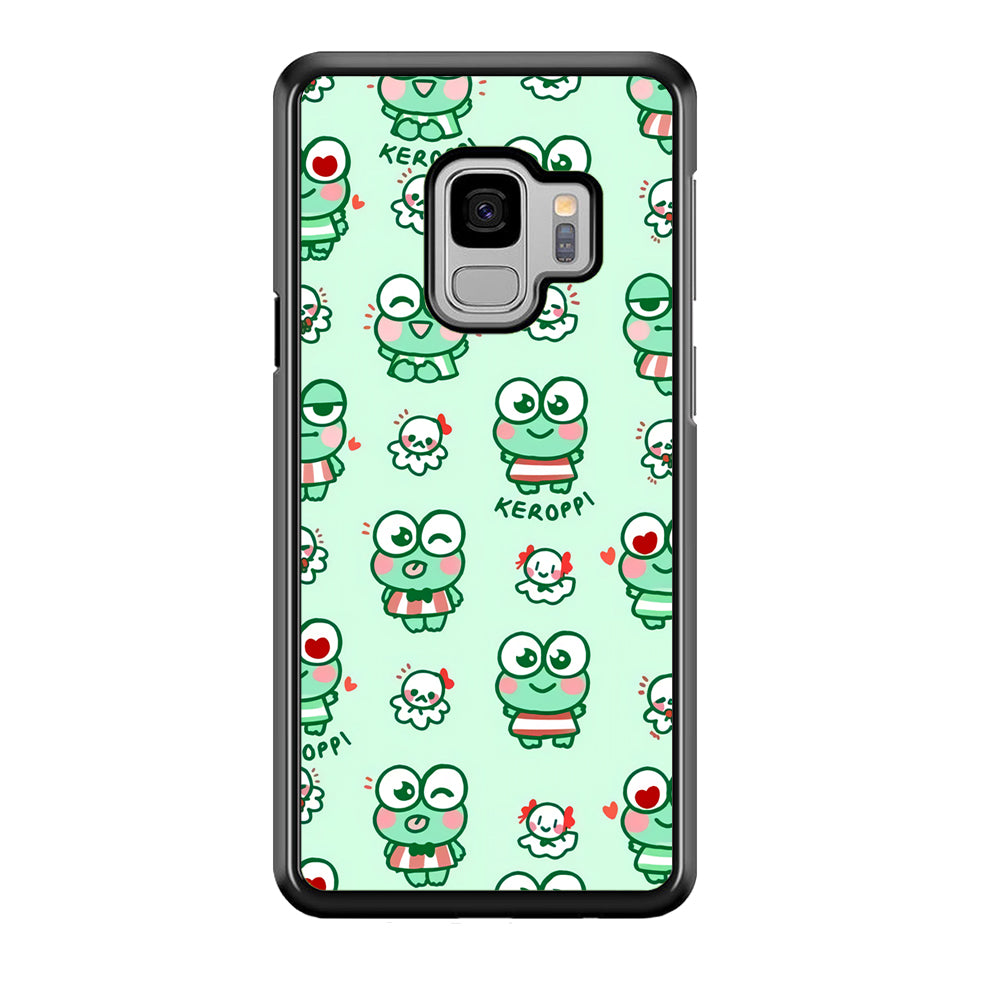Keroppi Cute Expression Samsung Galaxy S9 Case