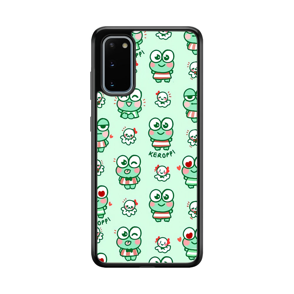 Keroppi Cute Expression Samsung Galaxy S20 Case