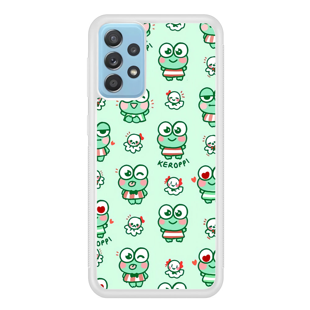 Keroppi Cute Expression Samsung Galaxy A52 Case