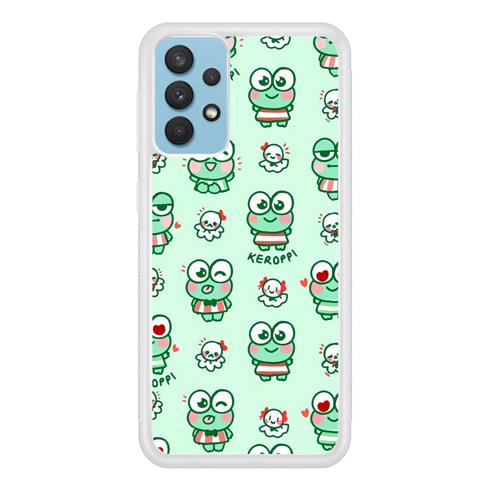 Keroppi Cute Expression Samsung Galaxy A32 Case