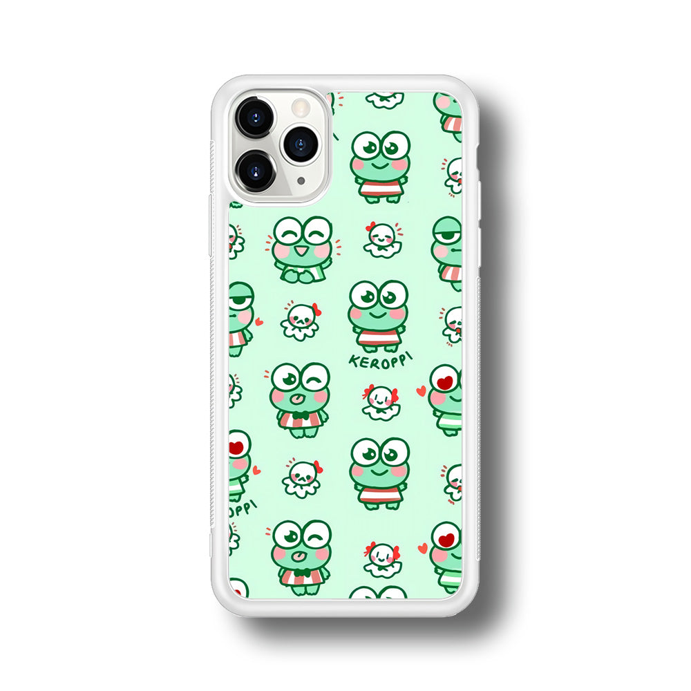 Keroppi Cute Expression iPhone 11 Pro Case