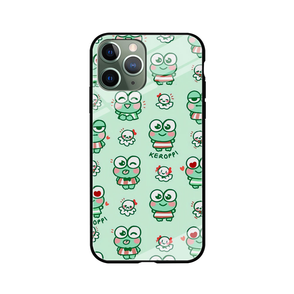 Keroppi Cute Expression iPhone 11 Pro Case