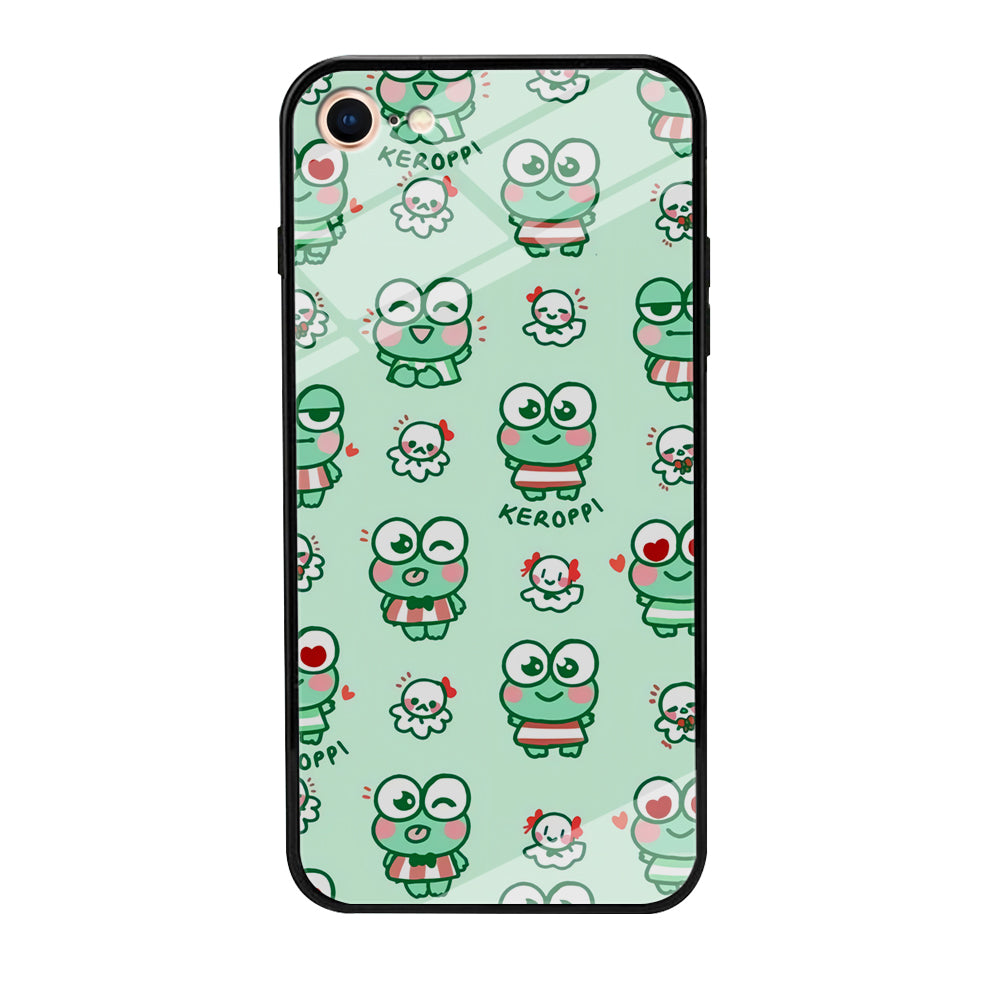 Keroppi Cute Expression iPhone 8 Case