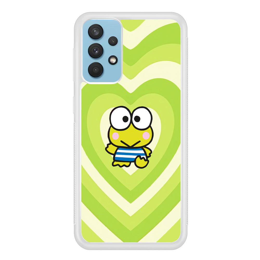 Keroppi Love Pattern Samsung Galaxy A32 Case