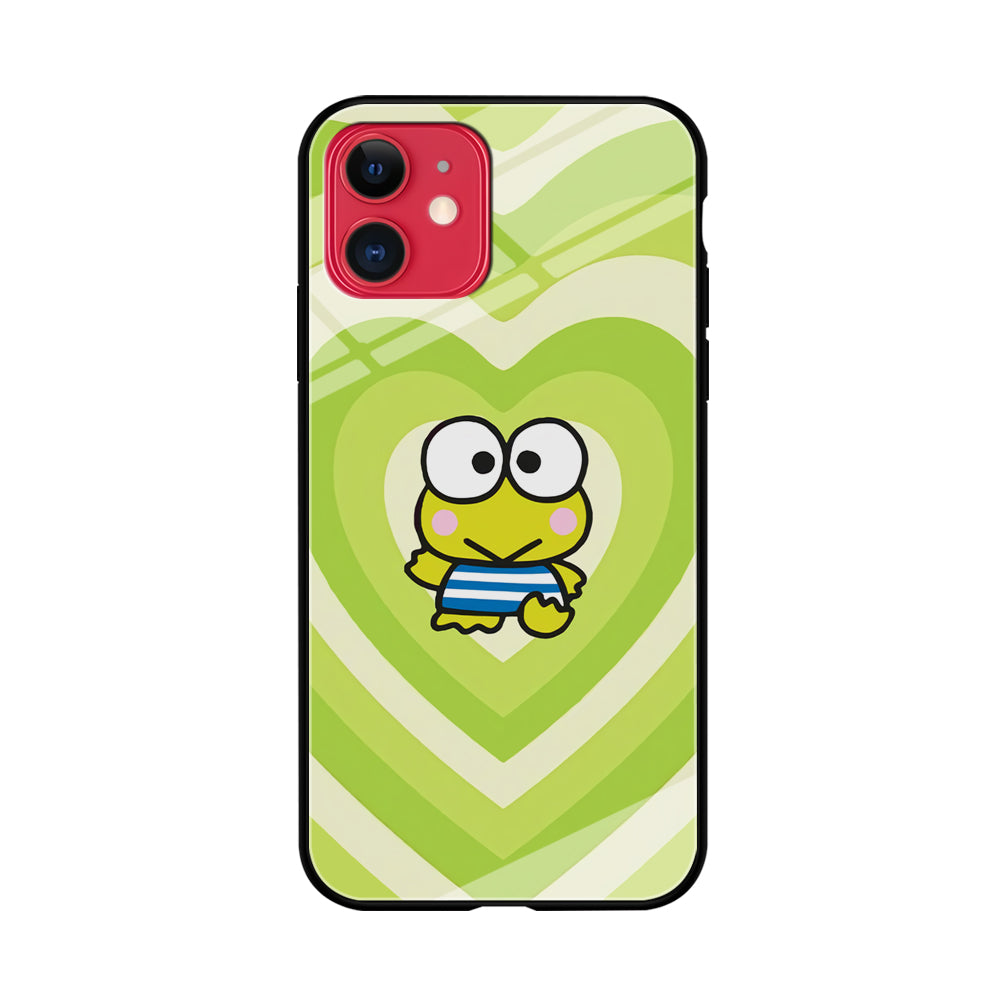 Keroppi Love Pattern iPhone 11 Case