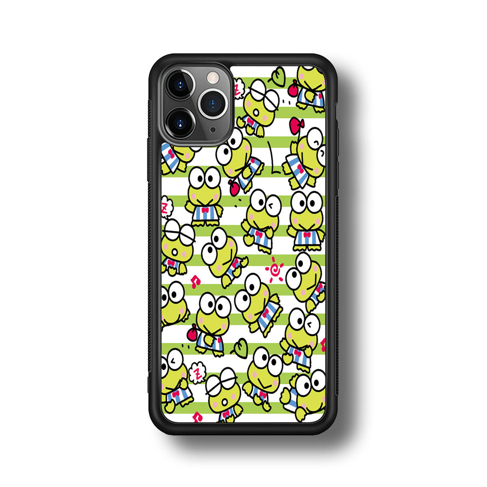 Keroppi Stripe iPhone 11 Pro Case