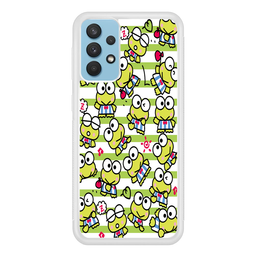 Keroppi Stripe Samsung Galaxy A32 Case