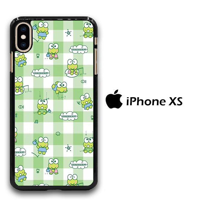 Keroppi Flannel iPhone Xs Case