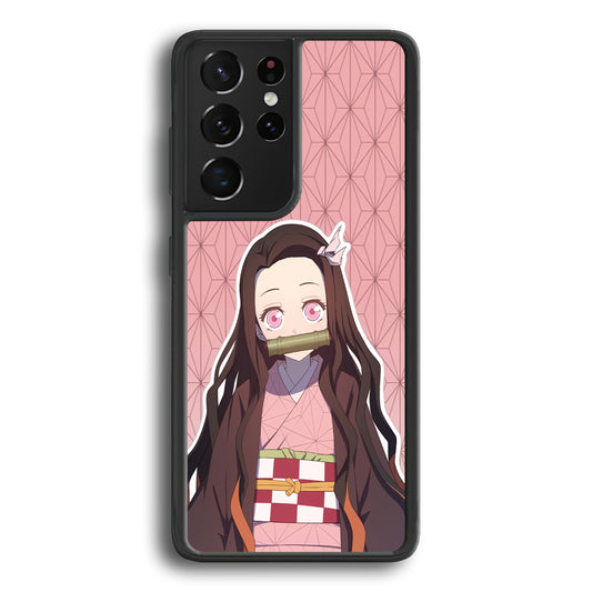 Kimetsu No Yaiba Nezuko Samsung Galaxy S21 Ultra Case - Ezzystore