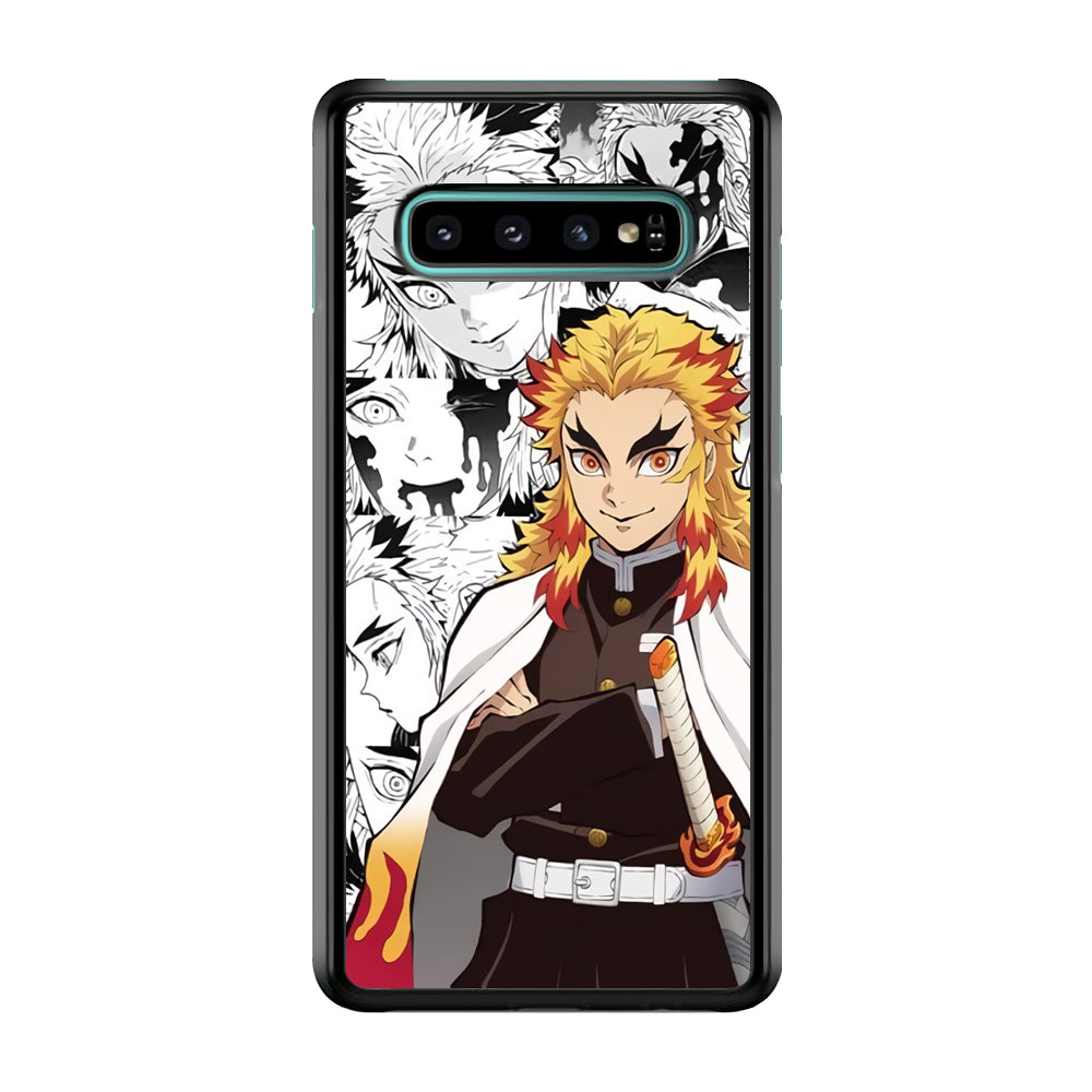 Kimetsu No Yaiba Rengoku Samsung Galaxy S10 Plus Case