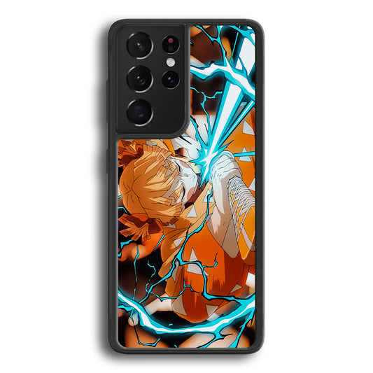 Kimetsu No Yaiba Zenitsu Samsung Galaxy S21 Ultra Case - Ezzystore