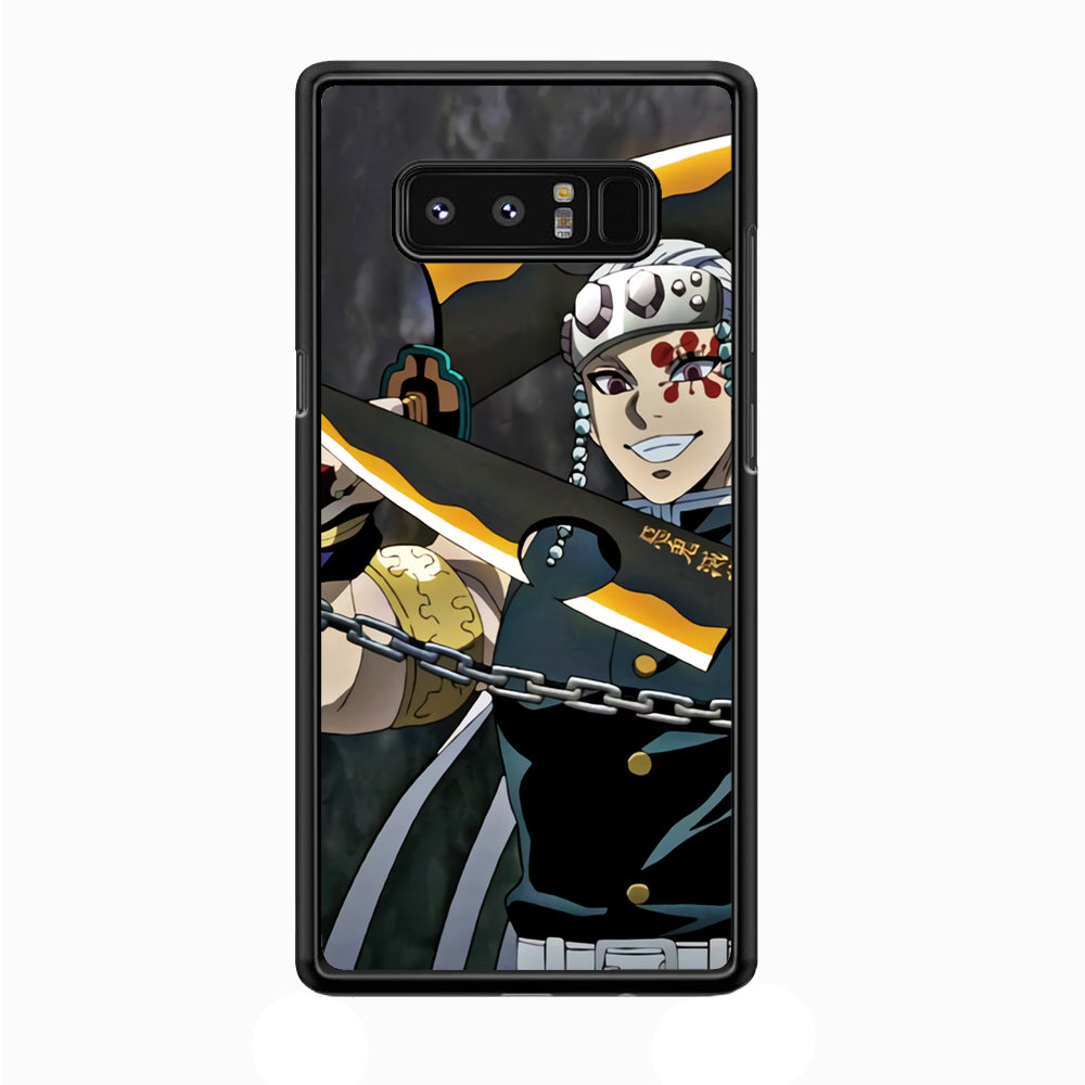 Kimetsu No Yaiba tengen Uzui Samsung Galaxy Note 8 Case