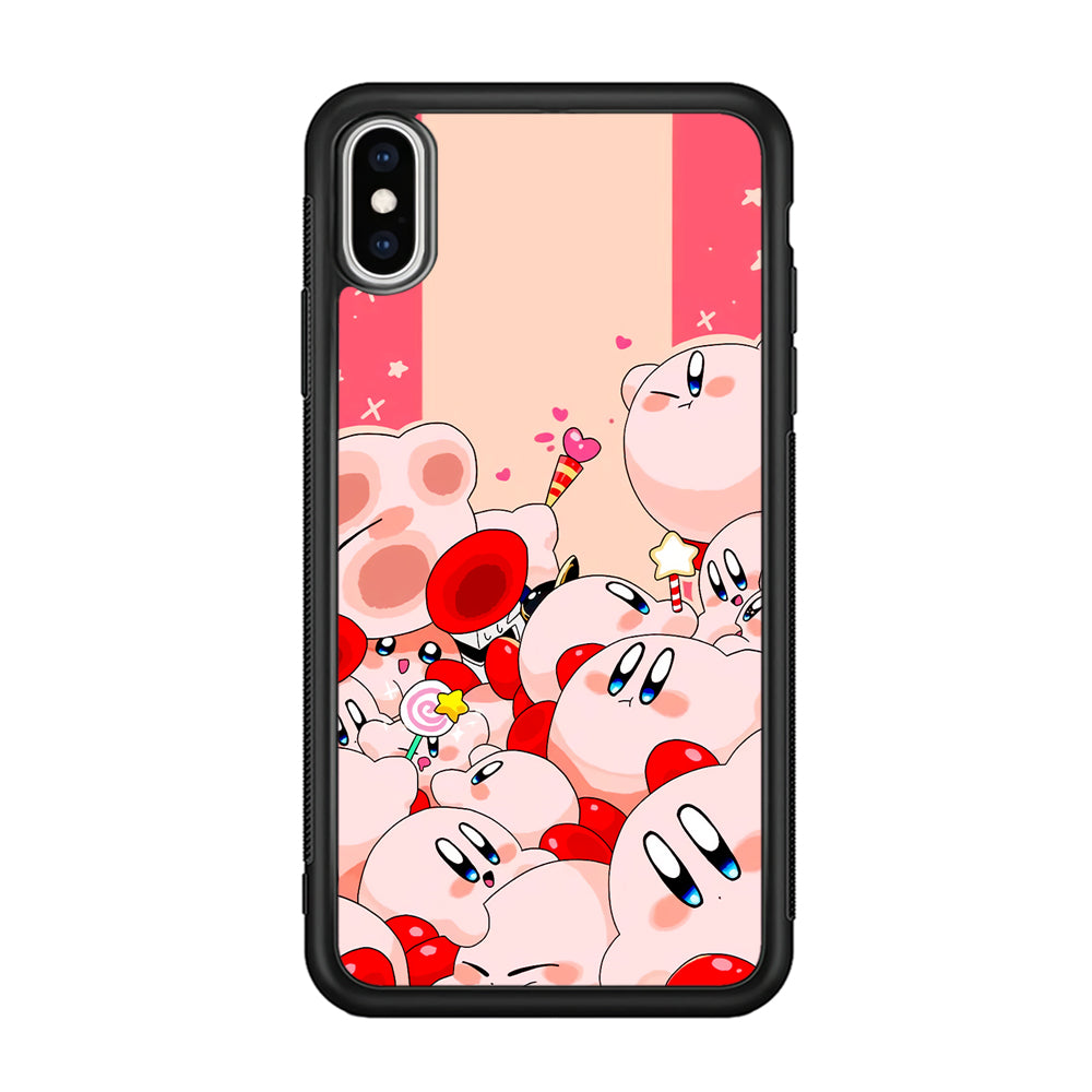 Kirby Cute Party iPhone XS Case