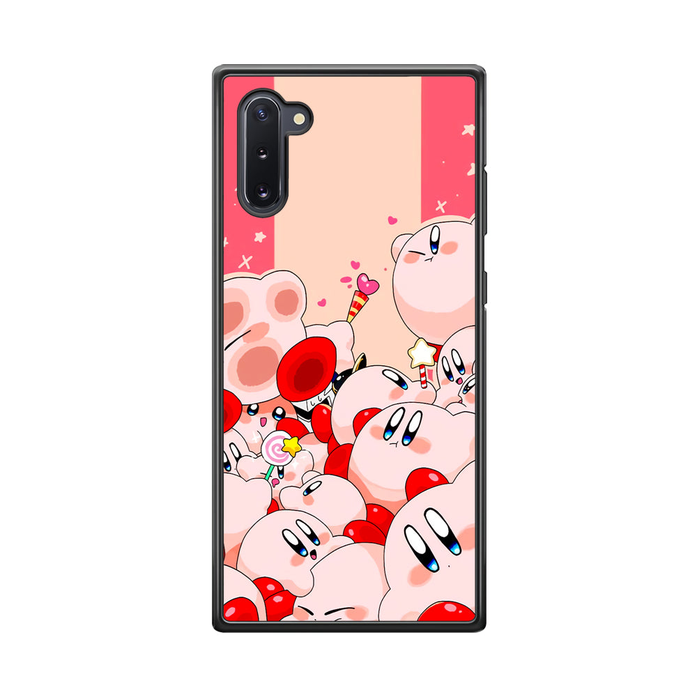Kirby Cute Party Samsung Galaxy Note 10 Case