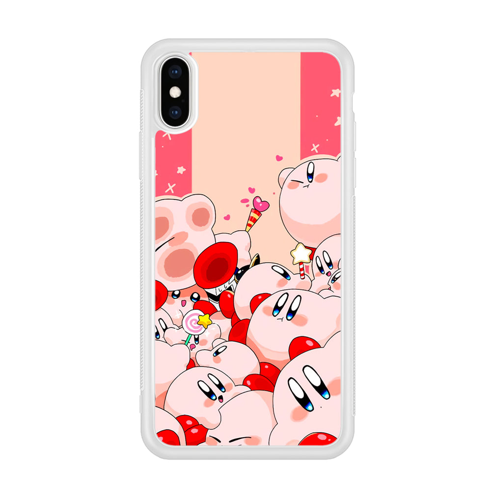 Kirby Cute Party iPhone XS Case