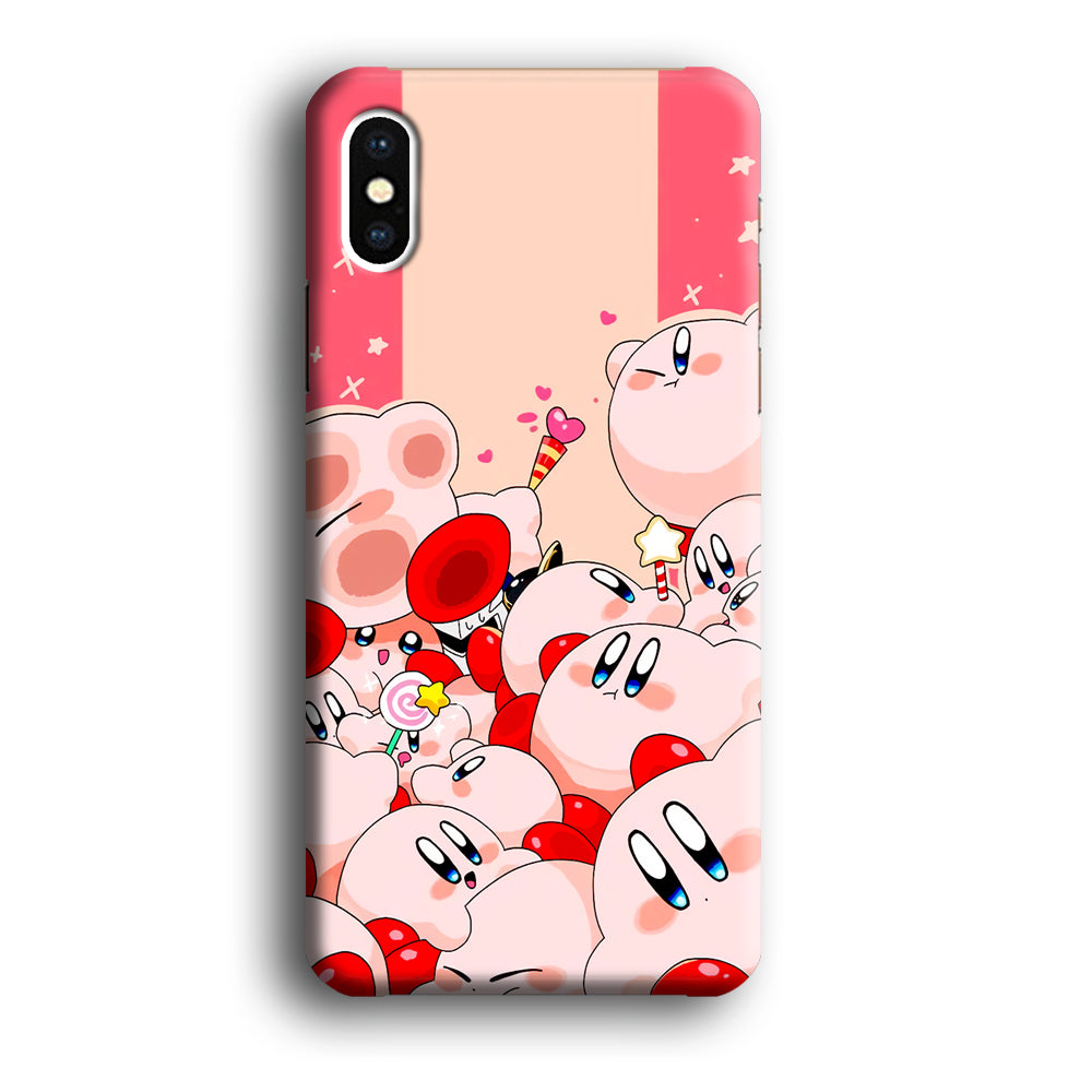 Kirby Cute Party iPhone XS Case