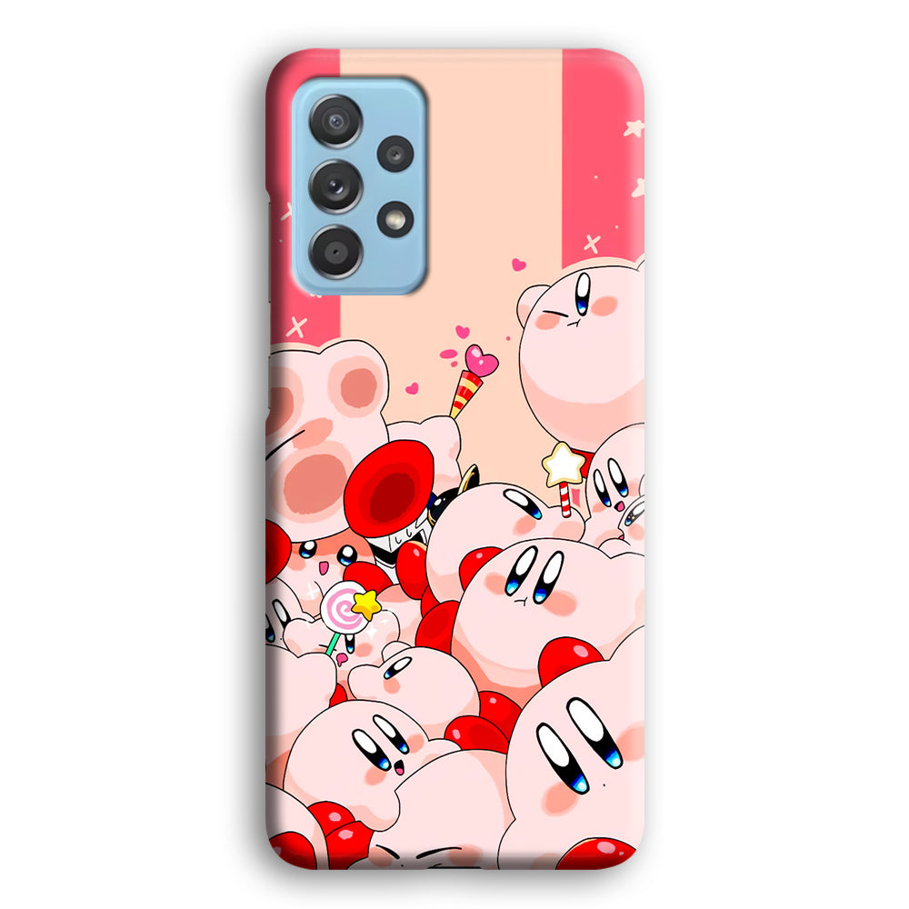 Kirby Cute Party Samsung Galaxy A52 Case