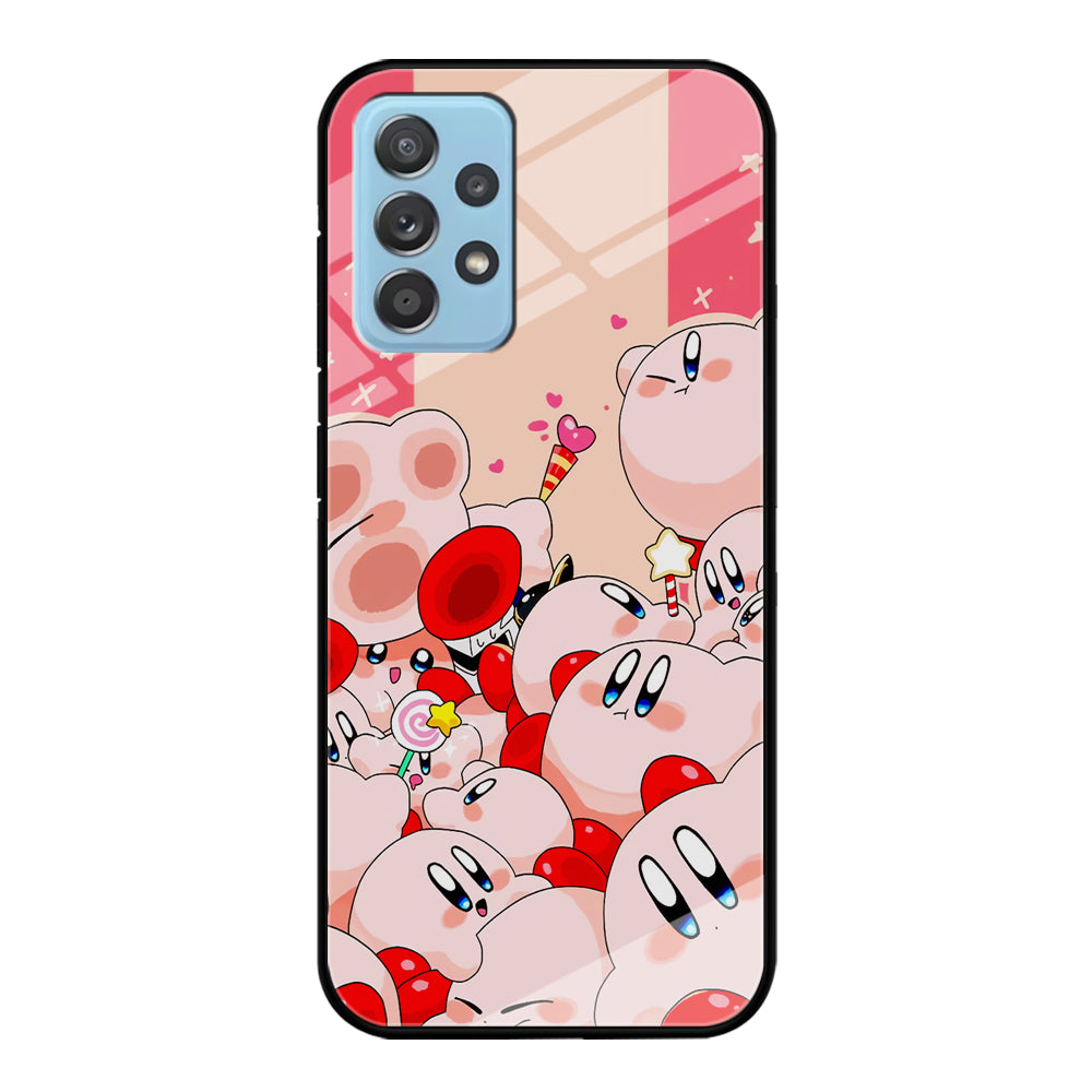 Kirby Cute Party Samsung Galaxy A52 Case