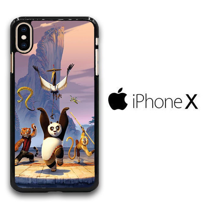 Kung Fu Panda Beattle Mode iPhone X Case