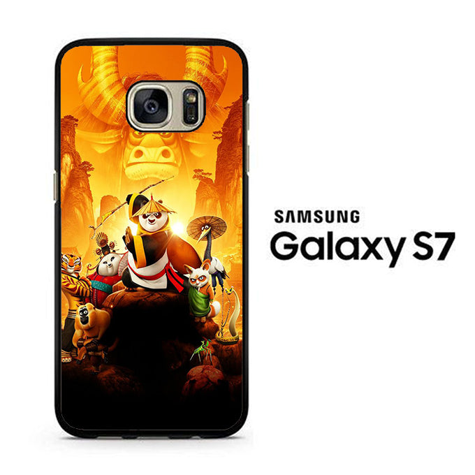 Kung Fu Panda Squad Wallpaper Samsung Galaxy S7 Case