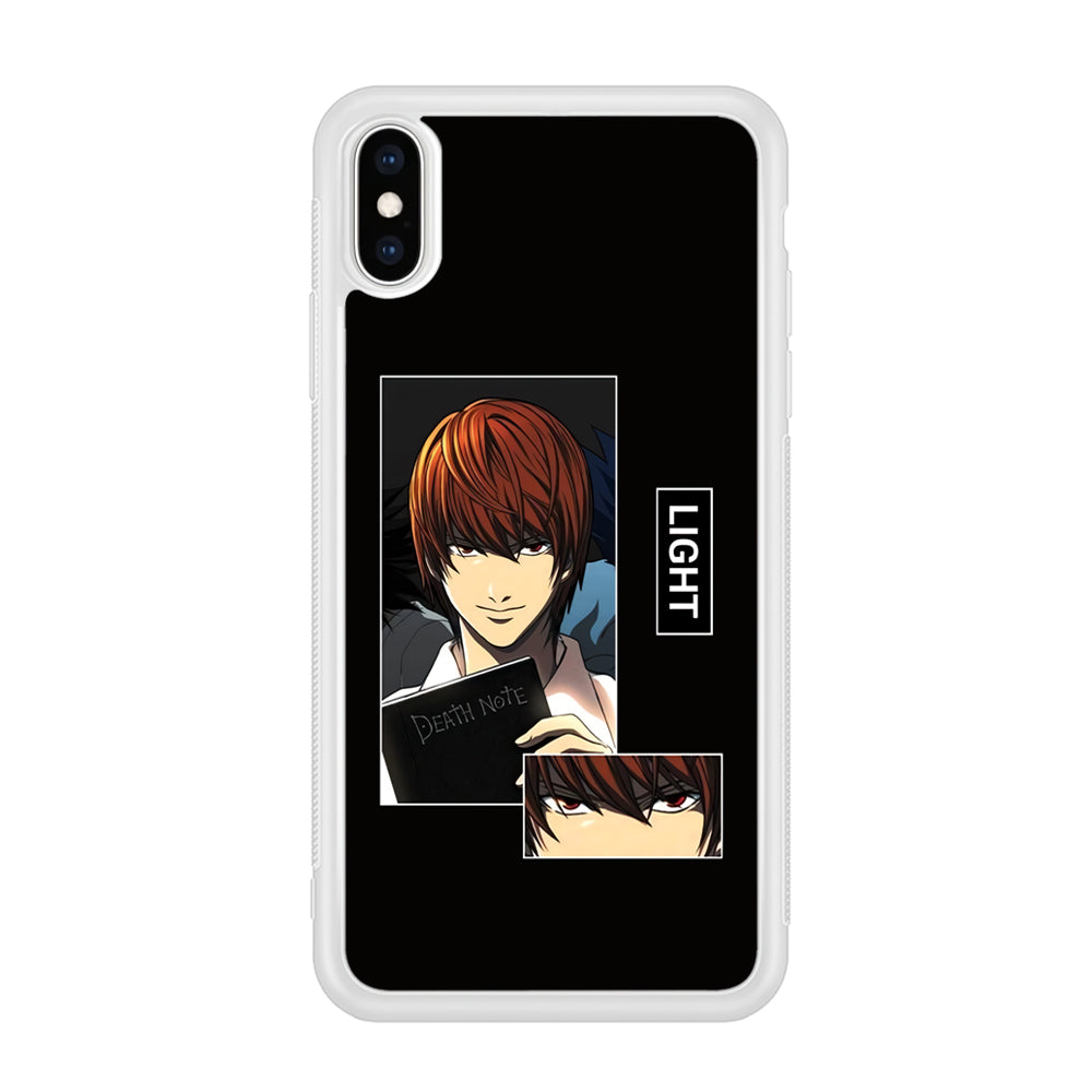 Light Yagami Death Note Book iPhone XS Case