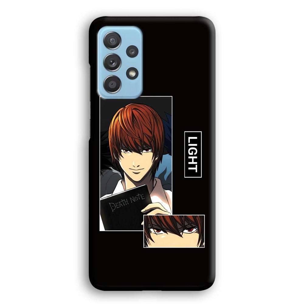 Light Yagami Death Note Book Samsung Galaxy A52 Case