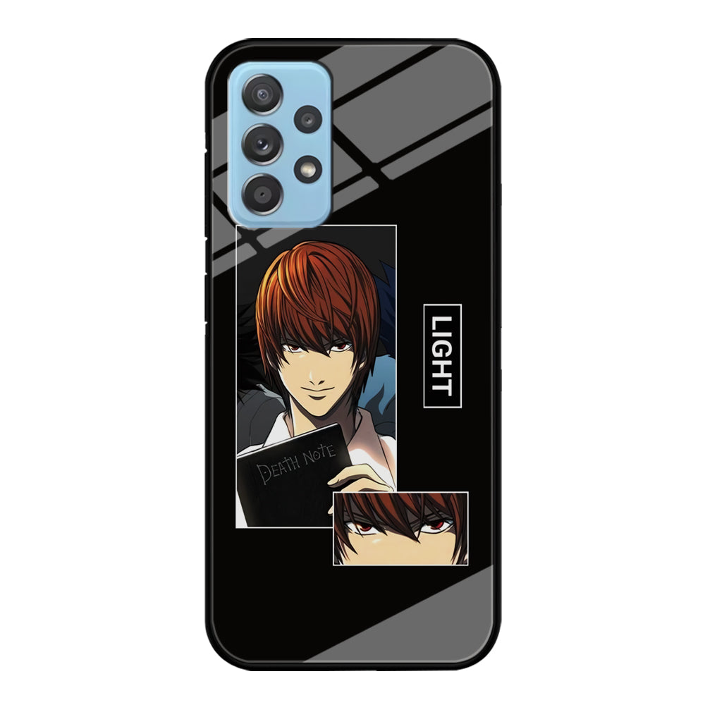 Light Yagami Death Note Book Samsung Galaxy A52 Case