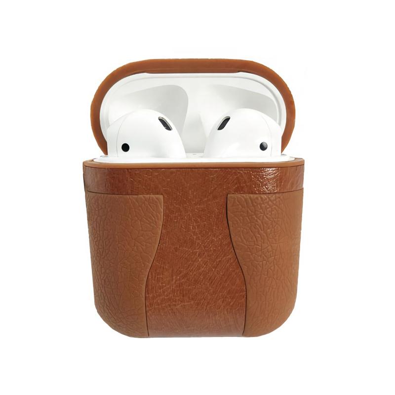 Royal Colour Skin PU Leather Protective Case Cover For Apple Airpods