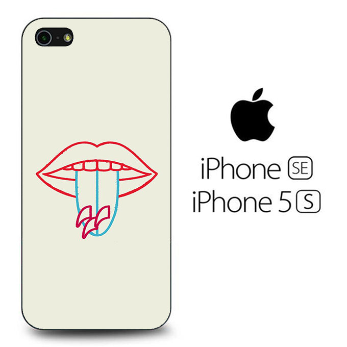 Lip Tongue Surfing Board iPhone 5 | 5s Case - Ezzystore
