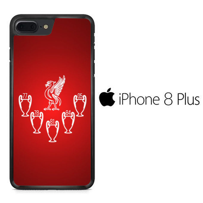 Liverpool Champions League Trophy iPhone 8 Plus Case