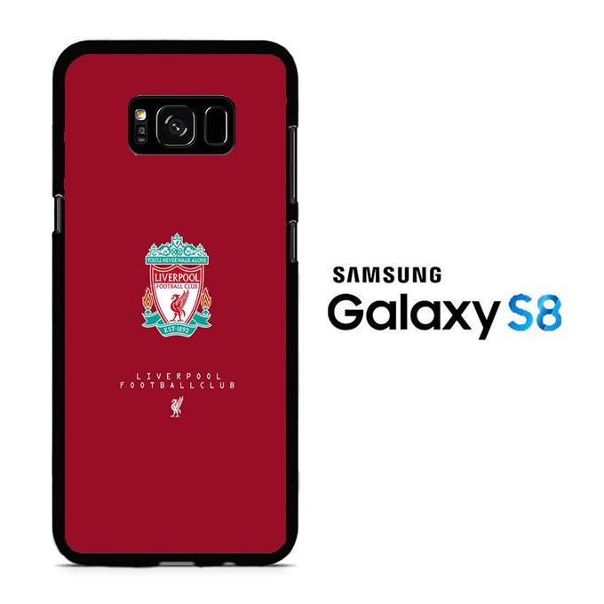 Liverpool Maroon Logo Samsung Galaxy S8 Case - ezzyst